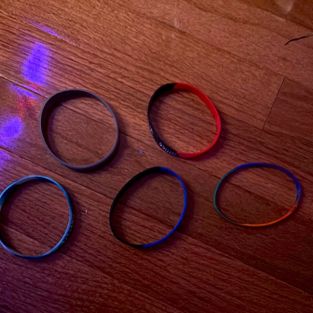 Bracelets rubber